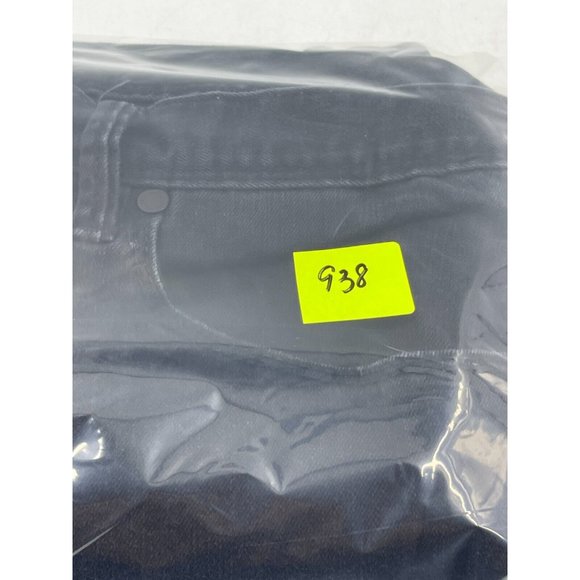 Calvin Klein Skinny Narrow Leg Women's Black Denim Button Fly Jeans Size 32Wx29 - Picture 12 of 12